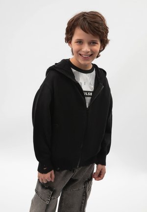 Chaqueta de punto - black