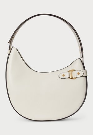 LEATHER LARGE TASHA SHOULDER BAG - Borsa a mano - soft white