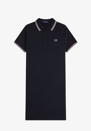 Fred Perry, TWIN TIPPED DRESS - Φόρεμα ημέρας - navy/iced pink