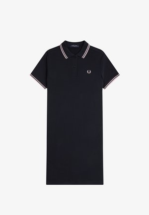 Fred Perry, TWIN TIPPED DRESS - Φόρεμα ημέρας - navy/iced pink