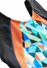 Next SPORTS  STANDARD - Fürdőruha - green orange geometric