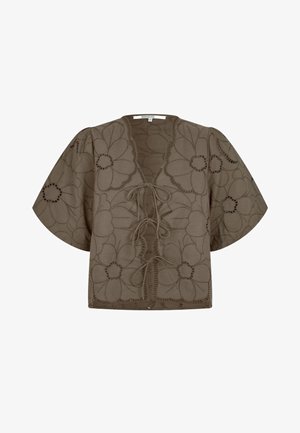 Second Female, AVRILLE BLOUSE - Blůza - canteen