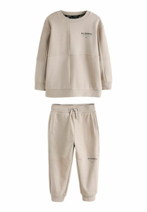 REGULAR FIT  JOGGERS SET   - Sweatshirt - light brown