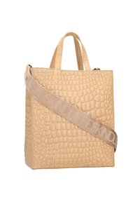 Liebeskind Berlin Paper Bag Tote Kroko: Borsa In Pelle Effetto Coccodrillo Con Chiusura Cerniera