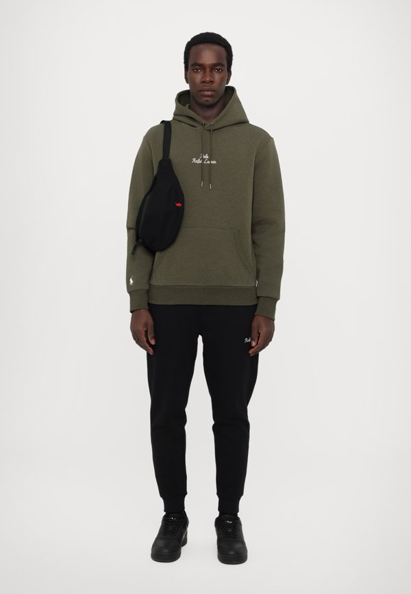 LOGO DOUBLE KNIT HOODIE - Hoodie - alpine heather2