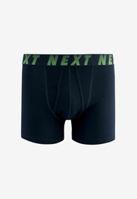 Next A-FRONT 8 PACK - Kitsad bokserid - navy blue bright neon logo waistband