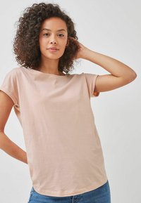 Next - CAP SLEEVE - T-shirt basic - light pink Immagine in miniatura 1