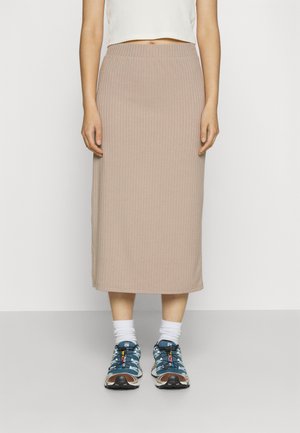 Gonna a tubino - beige