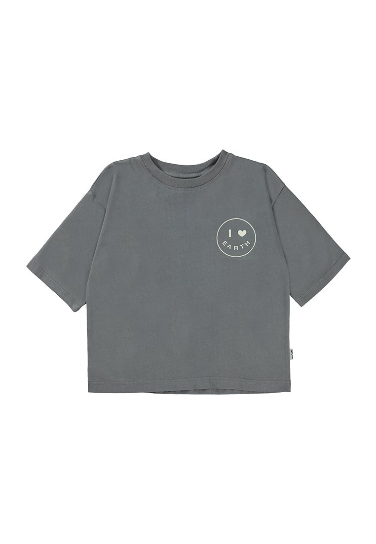 Molo T-shirt print donkergrijs