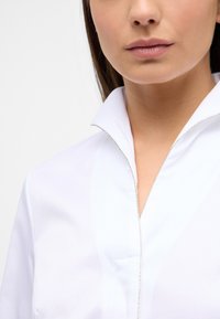 Eterna SATIN SHIRT - REGULAR FIT - Bluse - weiß