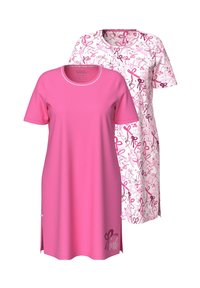 Ulla Popken Camicia da notte - pink/rosa
