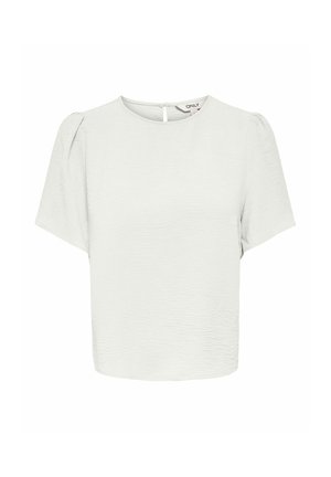ONLY, TOP ONLMETTE TOP - Pusero - cloud dancer