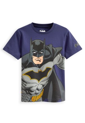 SHORT SLEEVE SUPERHERO LICENSE - Camiseta estampada - navy batman