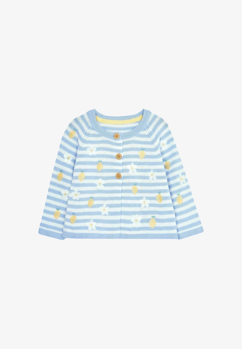 JoJo Maman Bébé LEMON DAISY EMBROIDERED - REGULAR FIT - Jopica - blue