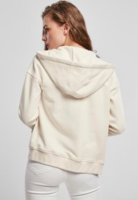 Urban Classics TERRY ZIP - Felpa con zip - beige