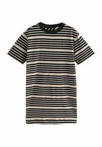 REGULAR FIT - Haljina od žerseja - black stone stripe