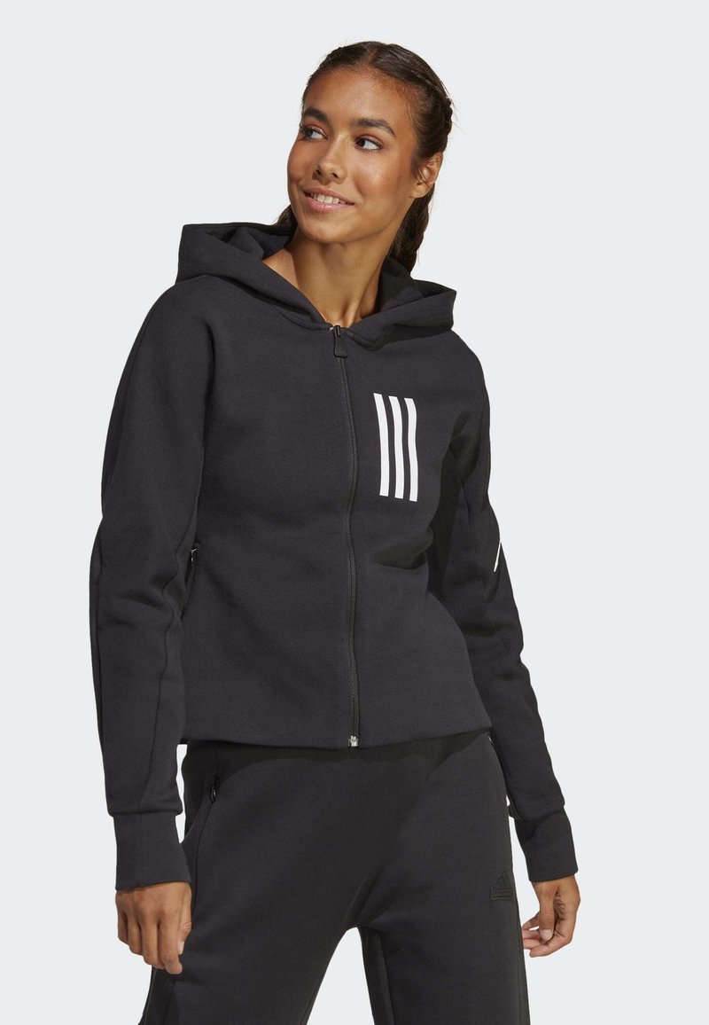 adidas Sportswear MISSION VICTORY SLIM FIT FULL Zipup sweatshirt