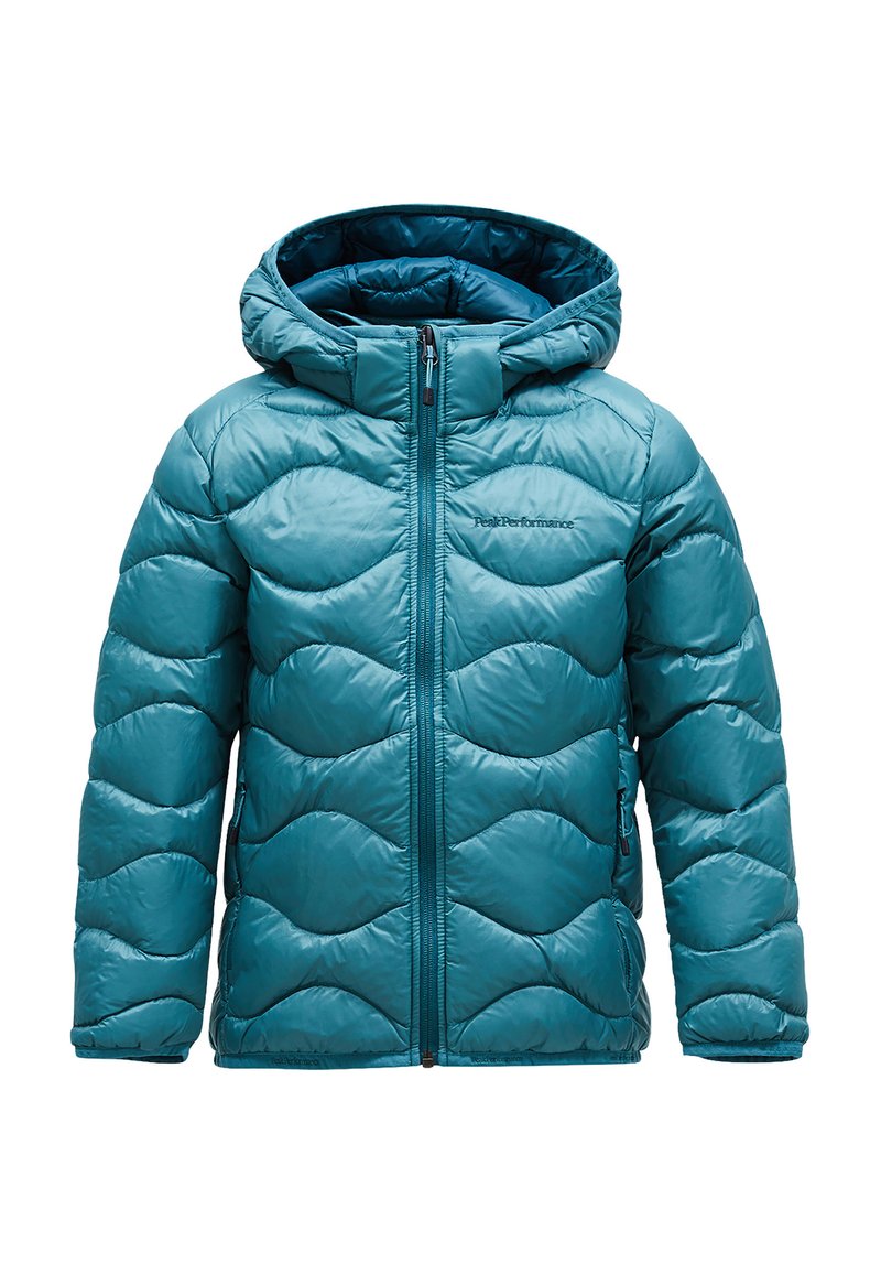 Peak Performance JR HELIUM - Pūkinė striukė - petrol