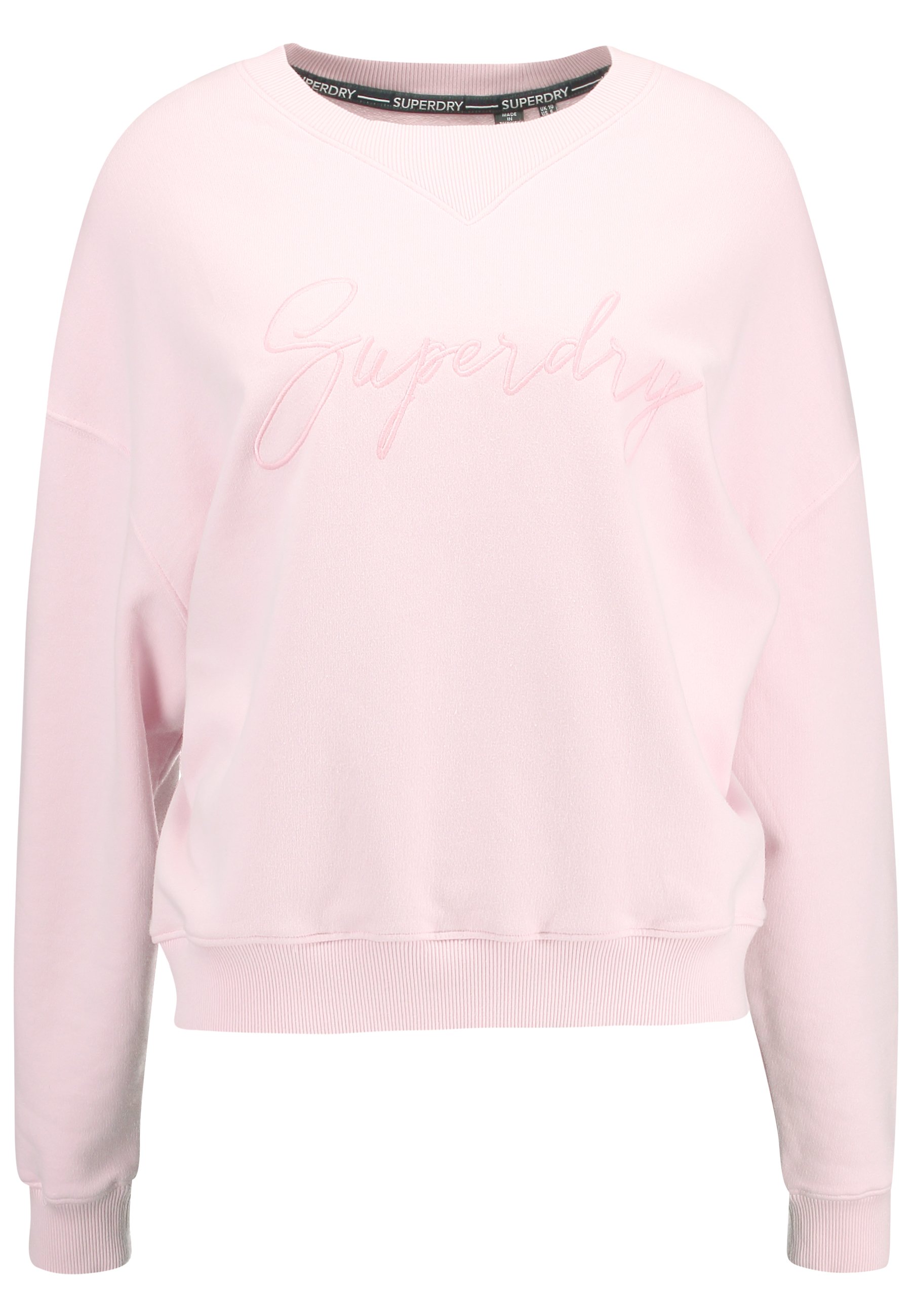 powder pink sweatshirt