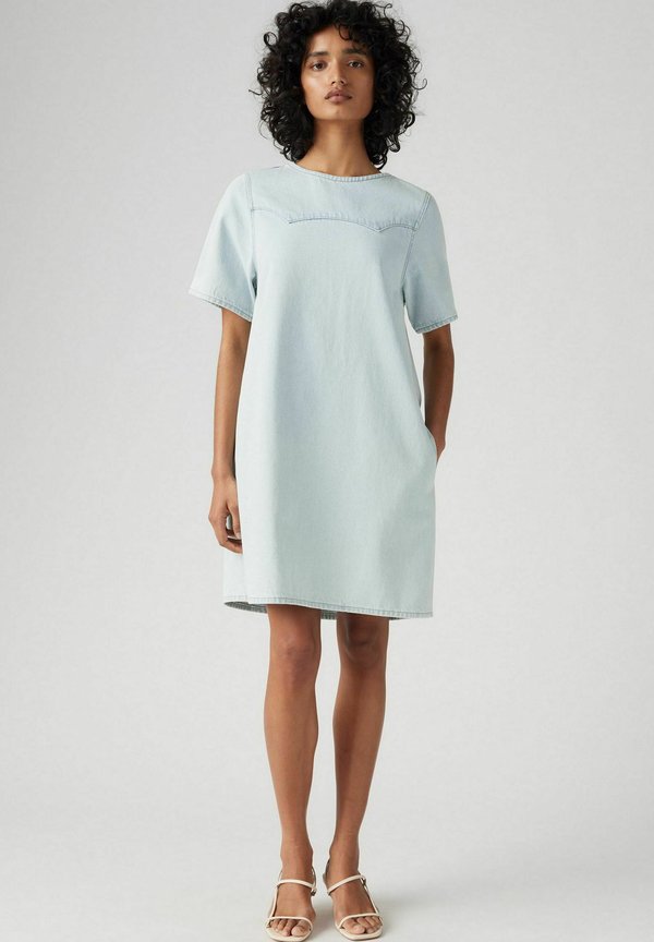 DENIM TEE DRESS - Jeanskleid - put it on ice