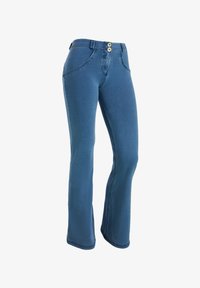 Non selezionato, light blue seams on tone