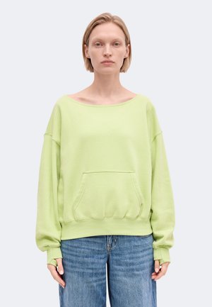 Hollister Co., TREND DROP MINI - Суитшърт - light green