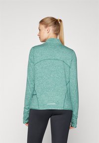 Nike Performance SWIFT - Top dugih rukava - bicoastal/enamel green/reflective silver