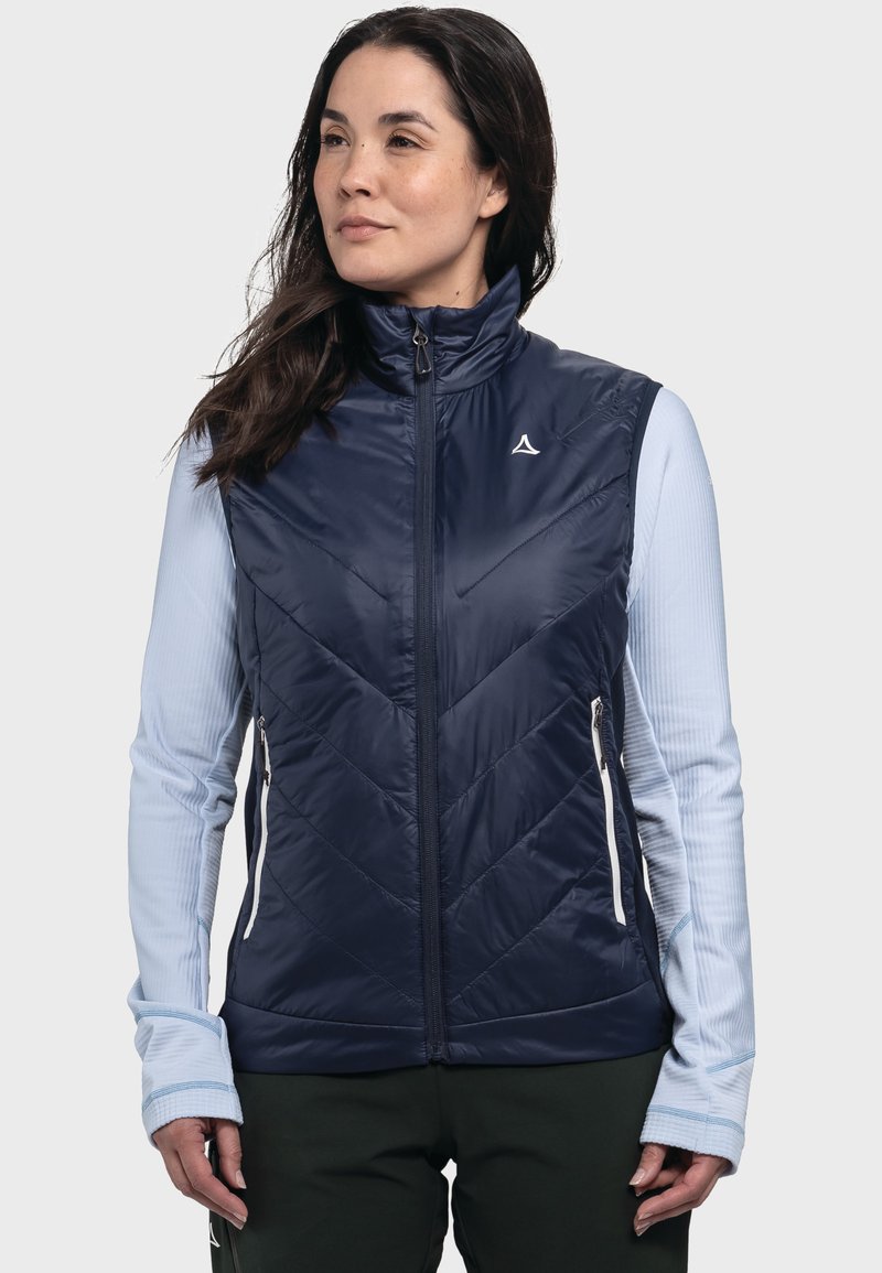 Schöffel HIKING HYBRID STYLE CASCATA - Weste - blau