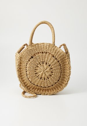 ONLPENELOPE BEACH ROUND CROSSOBODY - Olkalaukku - toasted coconut