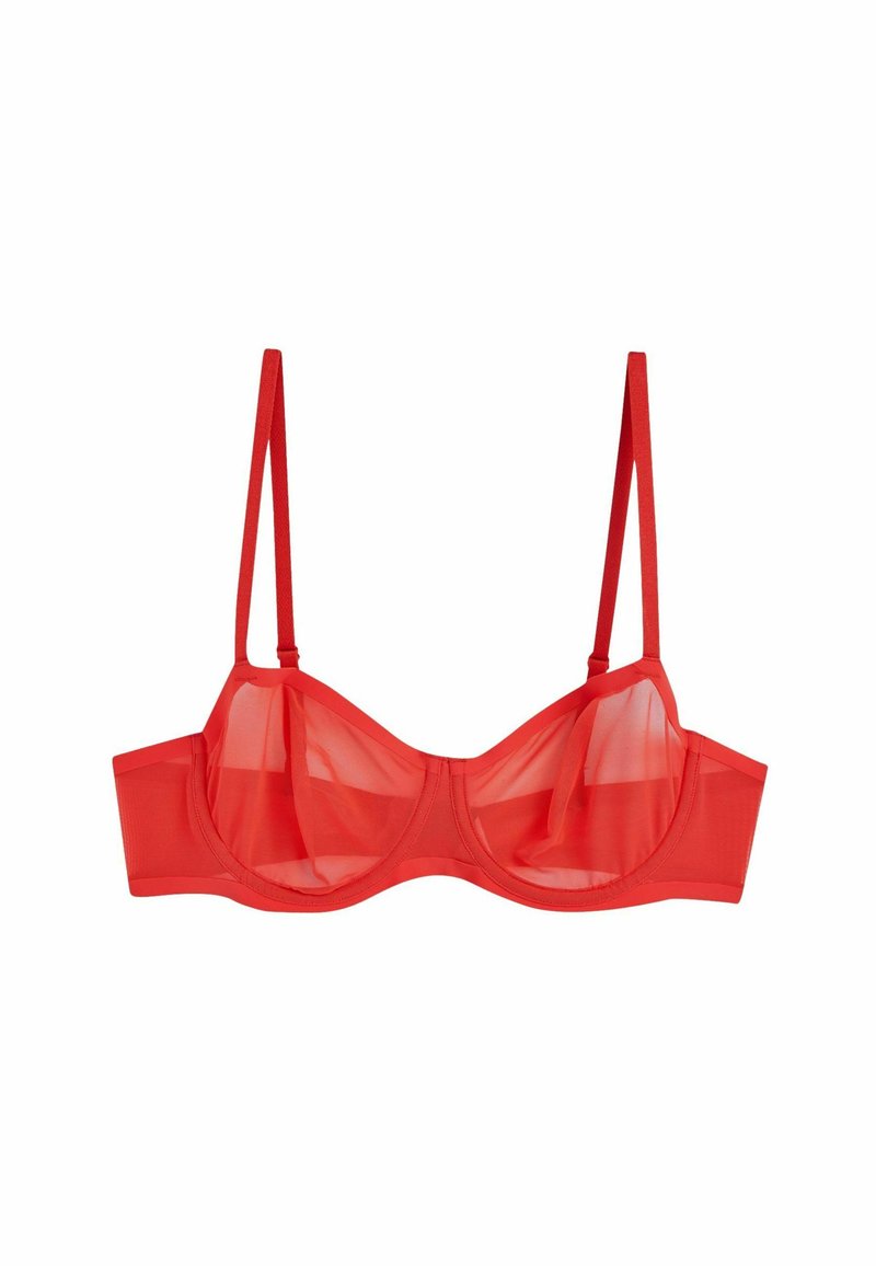 Next BONDED NON PAD BALCONY - Bygel-bh - red/röd - Zalando.se