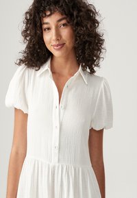 THE FATED BARCLAY MIDI  - Abito a camicia - white