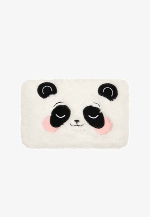 POCHETTE PELUCHE PANDA - Trousse de toilette - blanc