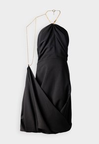 CHAIN DETAILED HALTER NECK DRESS - Kokteilikleit/peokleit - black