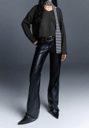Bershka, Pullover - dark grey