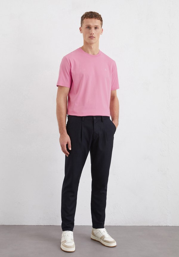 SHORT SLEEVE LOGO CREWNECK - Basic T-shirt - scandi rose2