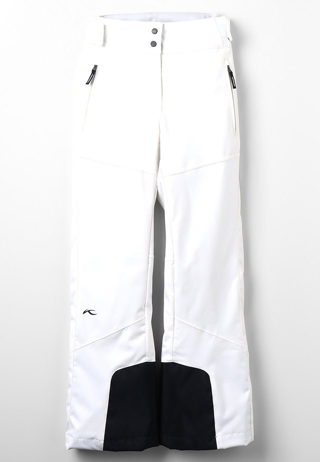 GIRLS CARPA PANTS - Pantaloni da neve - white