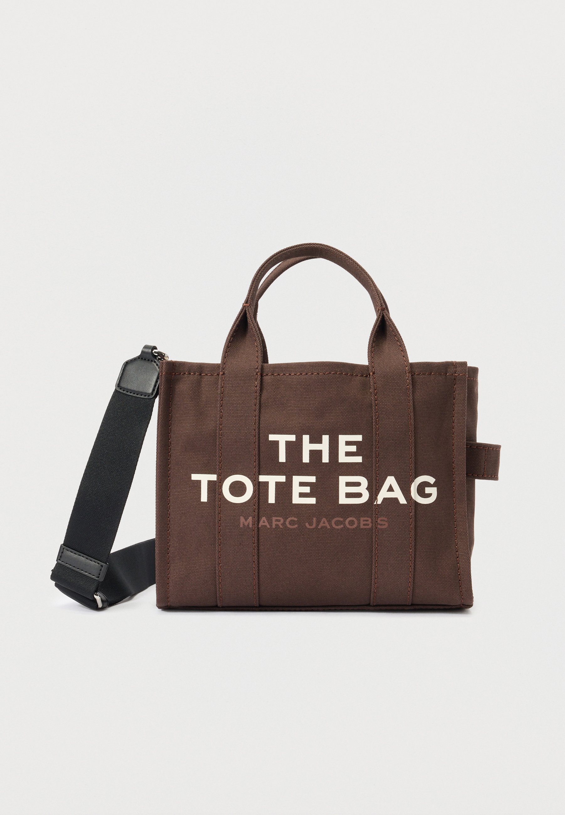MARC JACOBS THE SMALL TOTE - Handtas - ganache/donkerbruin