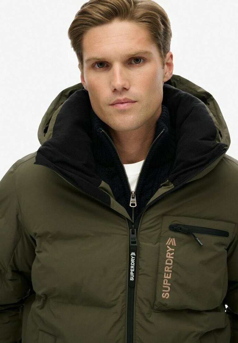 manteau superdry homme kaki