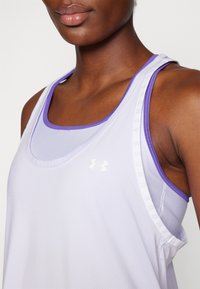 Under Armour KNOCKOUT TANK - Topp - salt purple/white