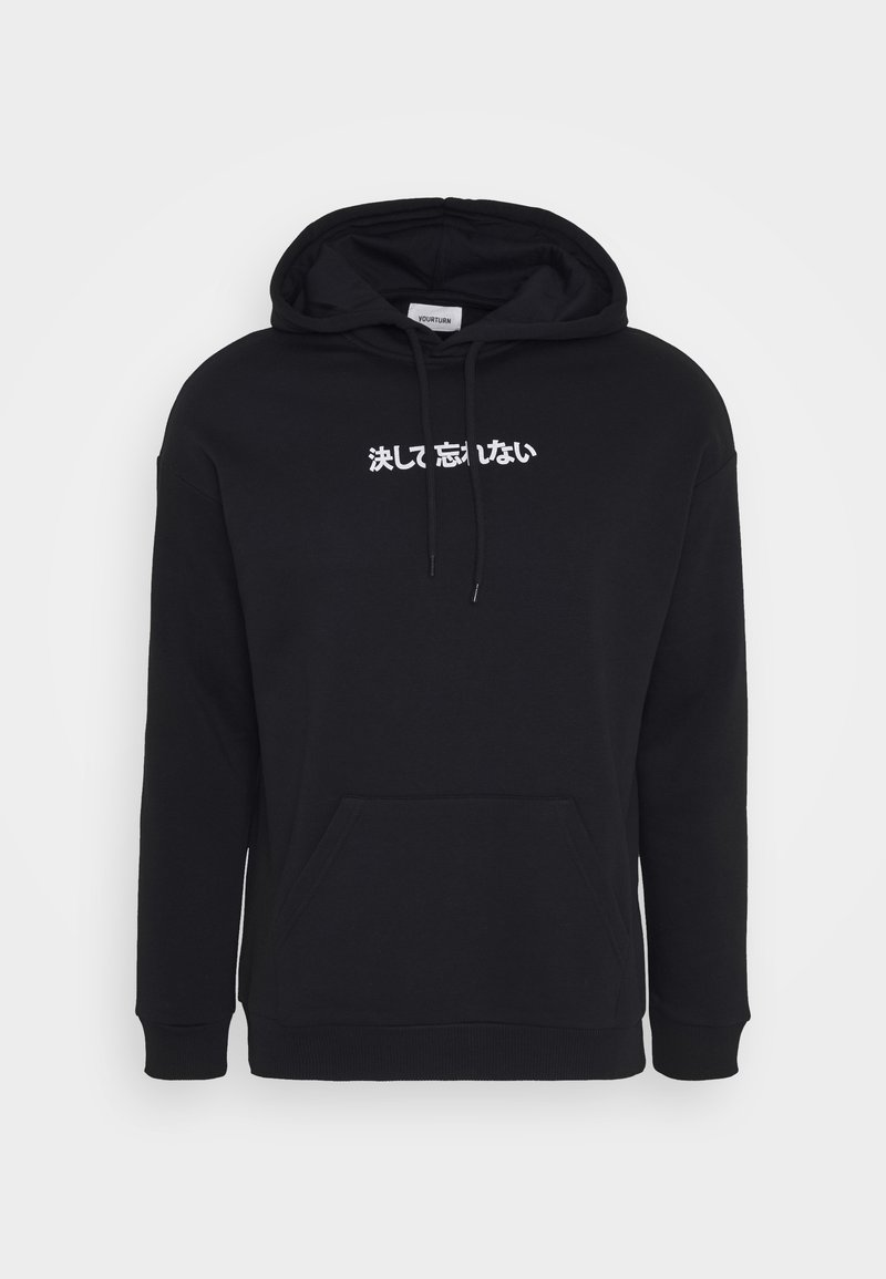 YOURTURN UNISEX - Hoodie - black - Zalando.co.uk