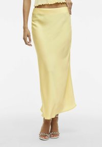VILA VIELLETTE MIDI SKIRT - Pencil skirt - pale banana