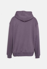 Weekday Sweatshirt com capuz - plum