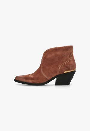 LIU JO, Bottines de cowboy / motard - brown