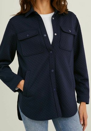 Pitkä takki - dark blue