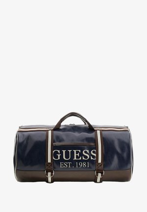 Guess OSLO BEDRUCKTE WEEKENDER-TASCHE - Reisetasche - blau