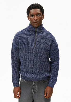 MICHAAEL MOULINE  - Strickpullover - night sky frozen lavender light wave