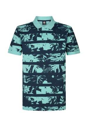 KURZARMSHIRT MIT KRAGEN - Polo shirt - grün