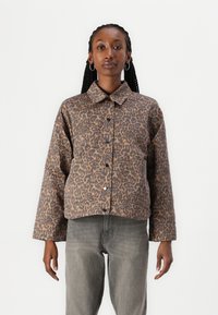 Noisy May NMHILL LEO JACKET - Jeansjakke - multi-coloured
