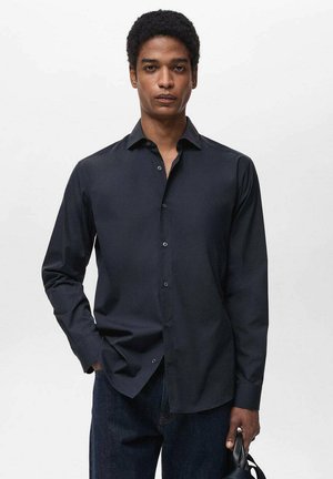Mango Shirt - bleu marine foncé