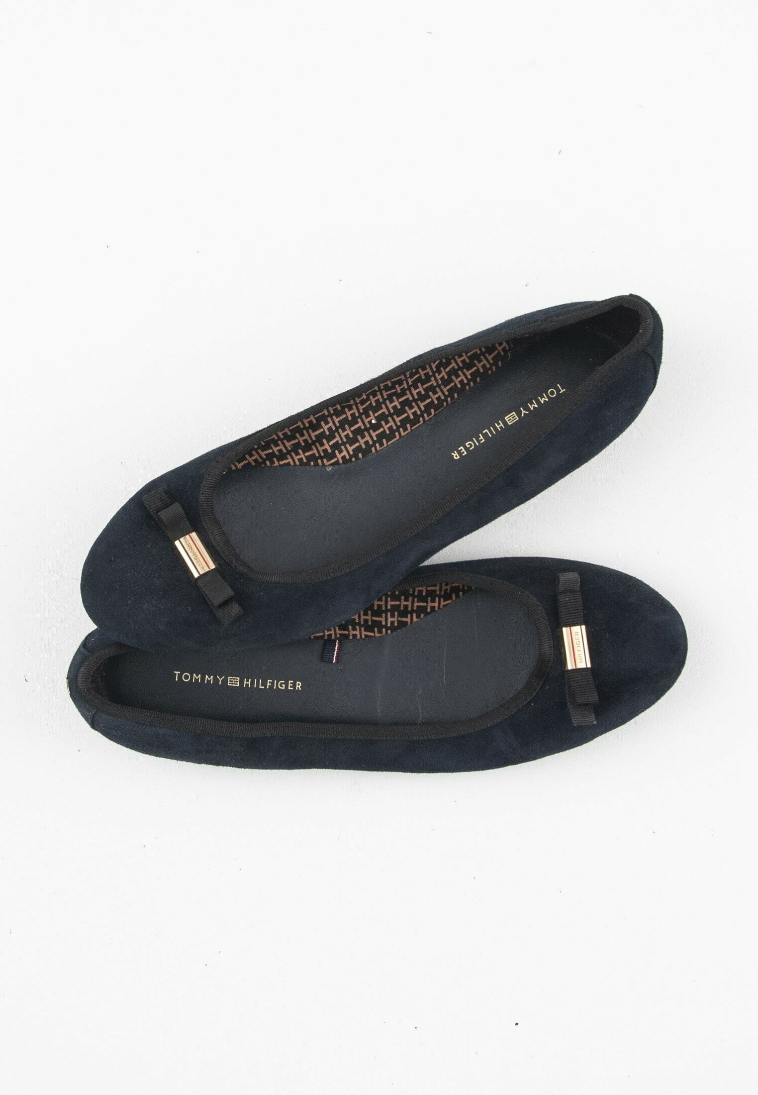Tommy Hilfiger Ballerina's - blue/blauw - (Pre-owned) - Zalando.nl